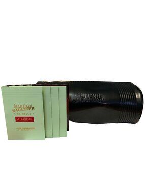 Jean Paul Gaultier 4 Piece La Belle Le Parfum Intense 1.5ml Each & Cosmetic Bag